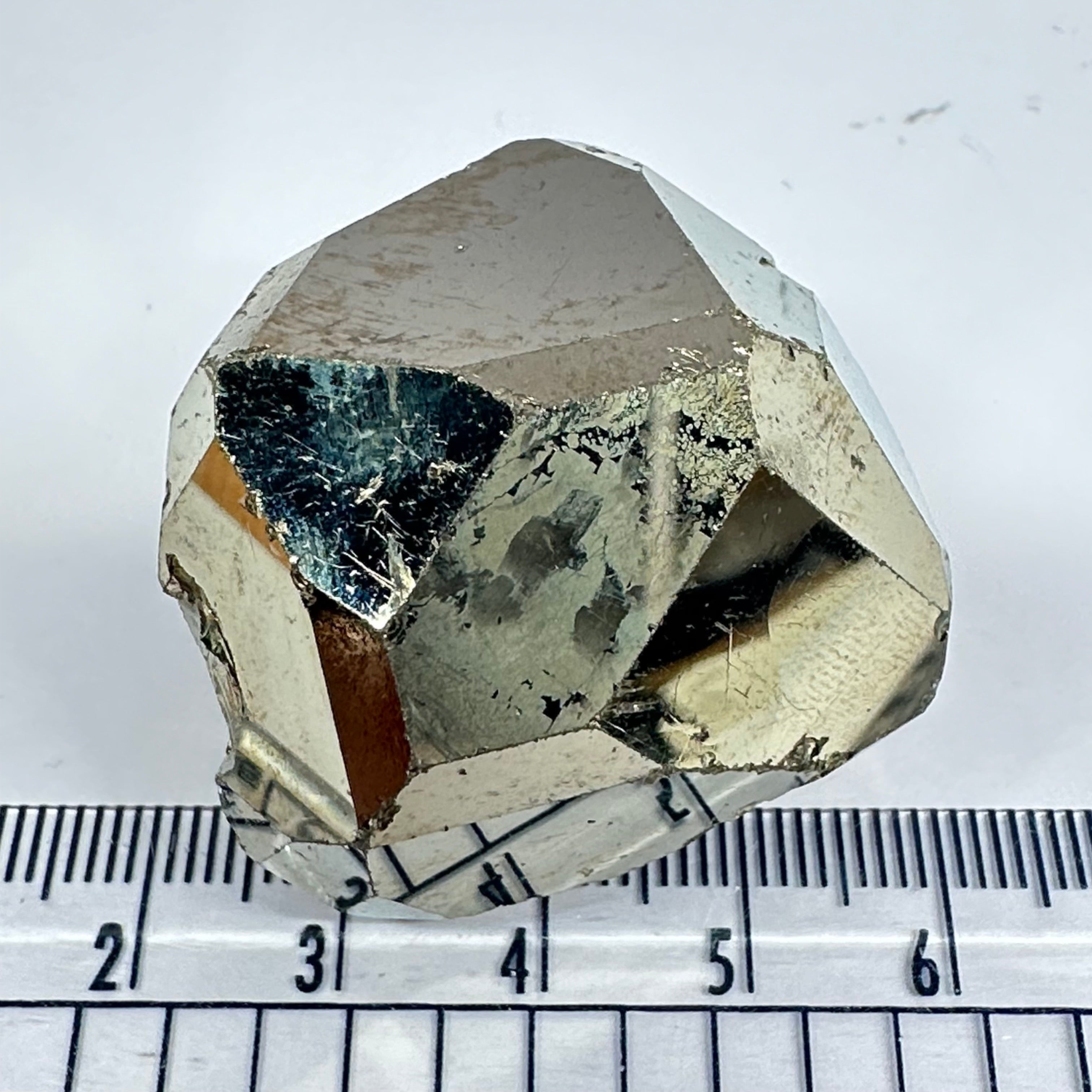 Pyrite, 86.40gm, Merelani, Tanzania, Untreated Unheated, same mines as Tanzanite, natural mirror crystal faces