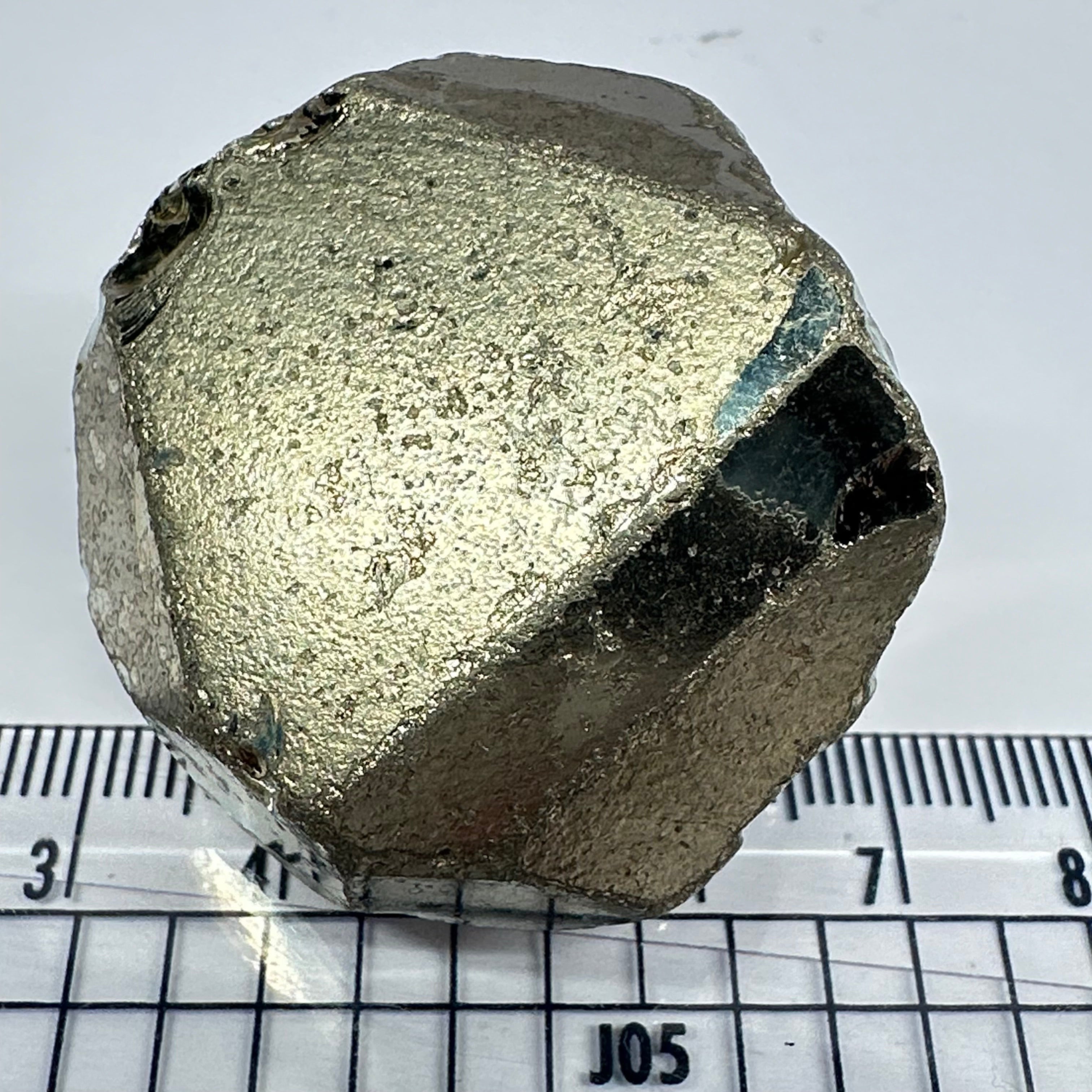 Pyrite, 81.00gm, Merelani, Tanzania, Untreated Unheated, same mines as Tanzanite, natural mirror crystal faces