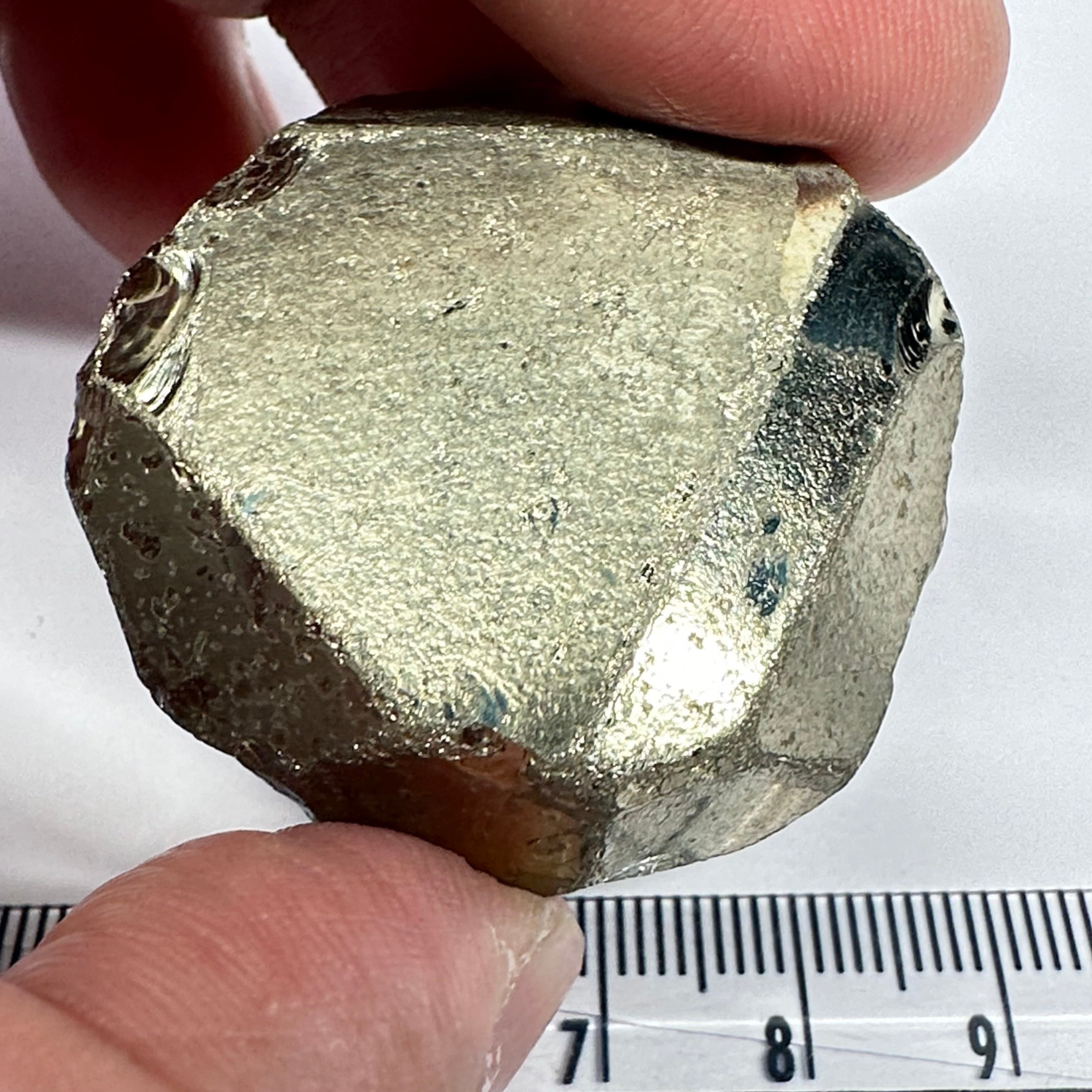 Pyrite, 81.00gm, Merelani, Tanzania, Untreated Unheated, same mines as Tanzanite, natural mirror crystal faces