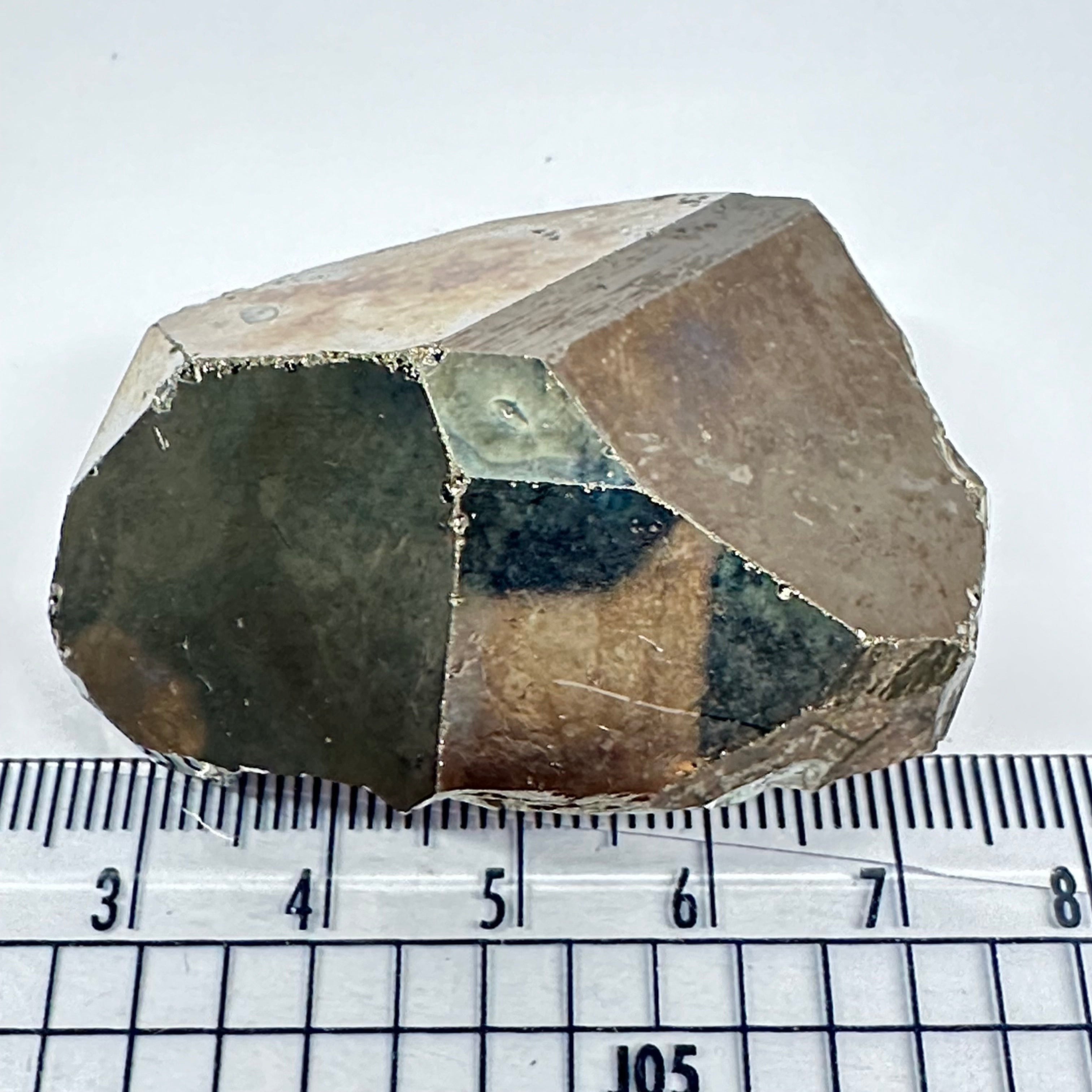 Pyrite, 184.20gm, Merelani, Tanzania, Untreated Unheated, same mines as Tanzanite, natural mirror crystal faces