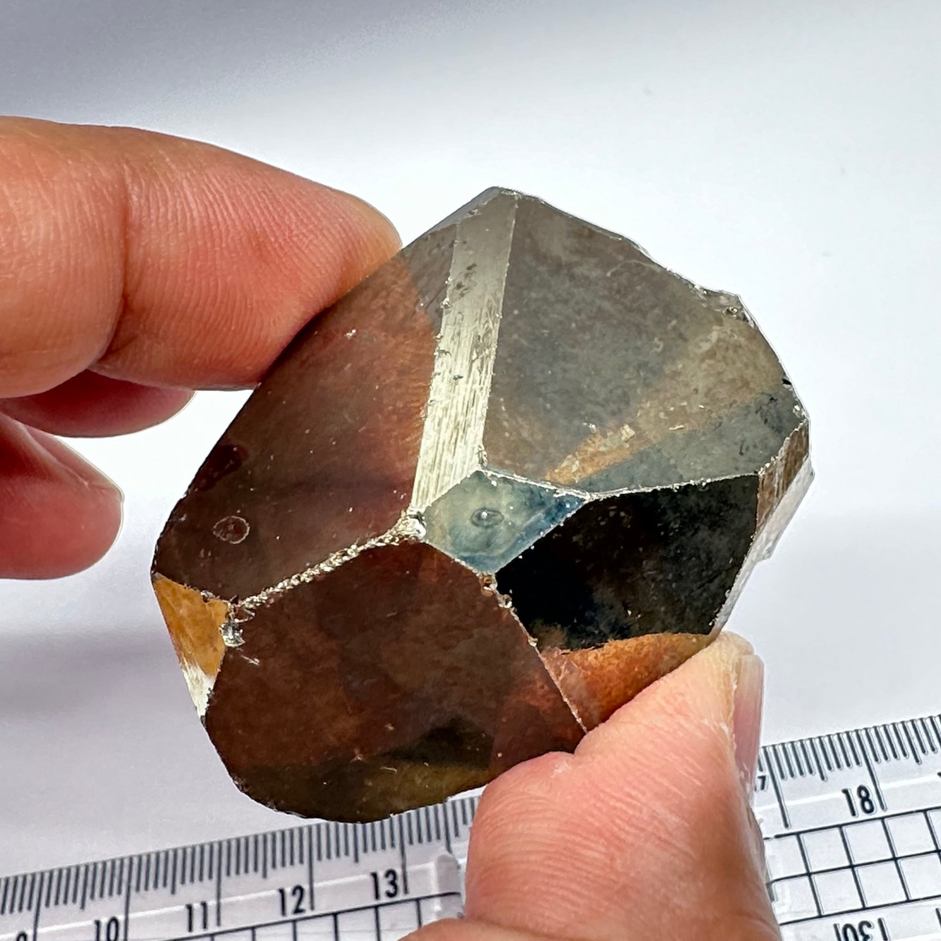 Pyrite, 184.20gm, Merelani, Tanzania, Untreated Unheated, same mines as Tanzanite, natural mirror crystal faces