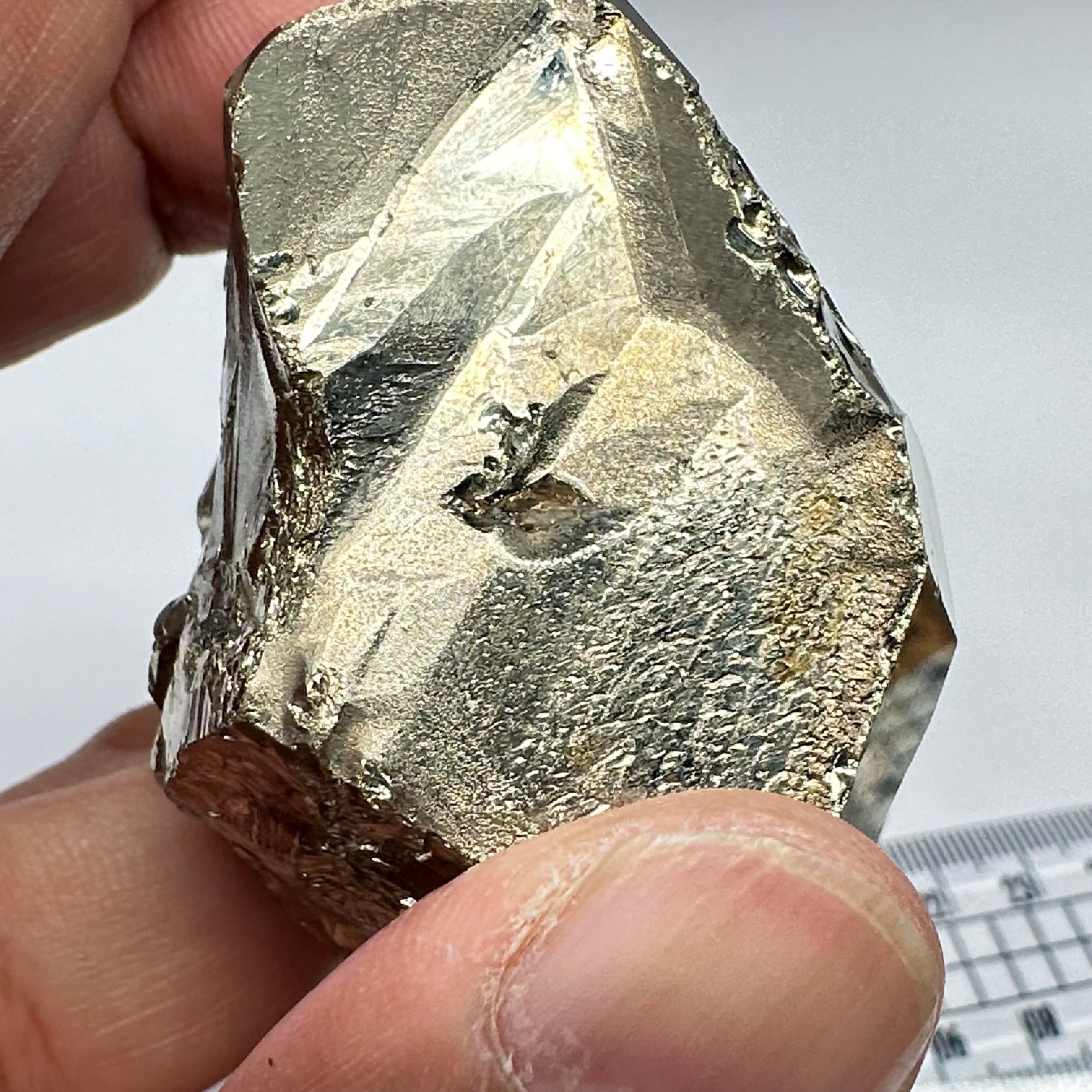 Pyrite, 184.20gm, Merelani, Tanzania, Untreated Unheated, same mines as Tanzanite, natural mirror crystal faces