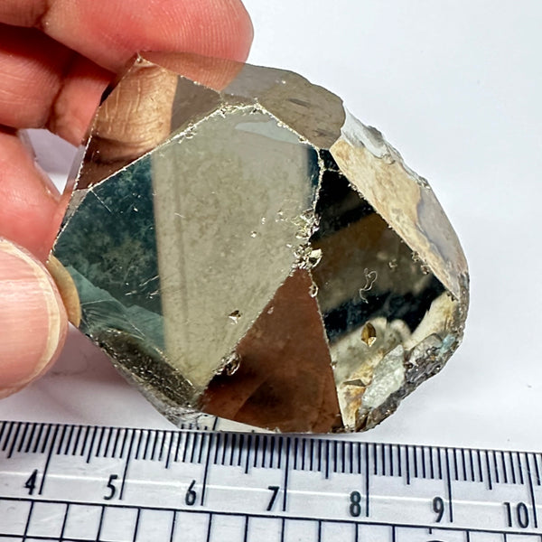 Pyrite, 184.20gm, Merelani, Tanzania, Untreated Unheated, same mines as Tanzanite, natural mirror crystal faces