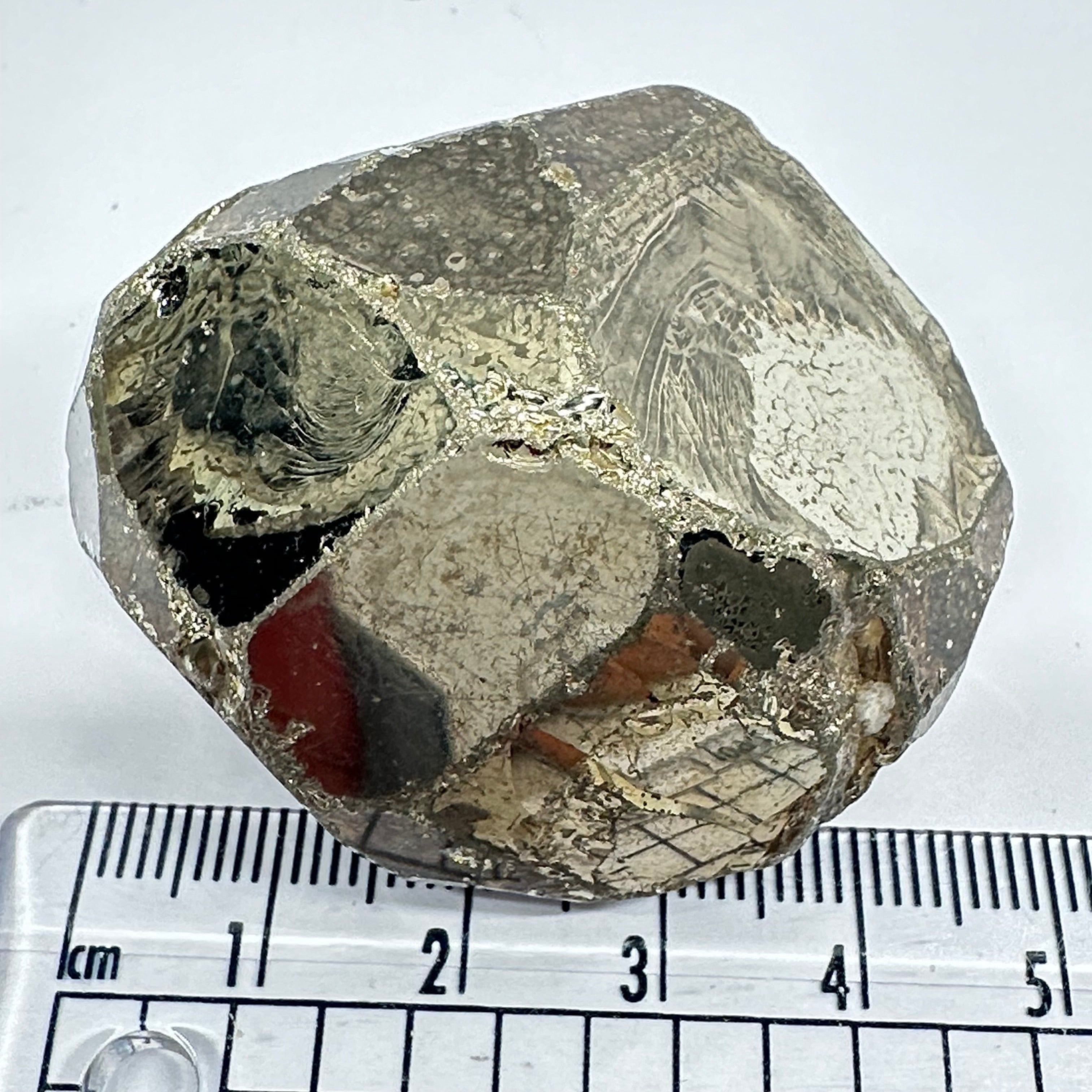 Pyrite, 115.80gm, Merelani, Tanzania, Untreated Unheated, same mines as Tanzanite, natural mirror crystal faces