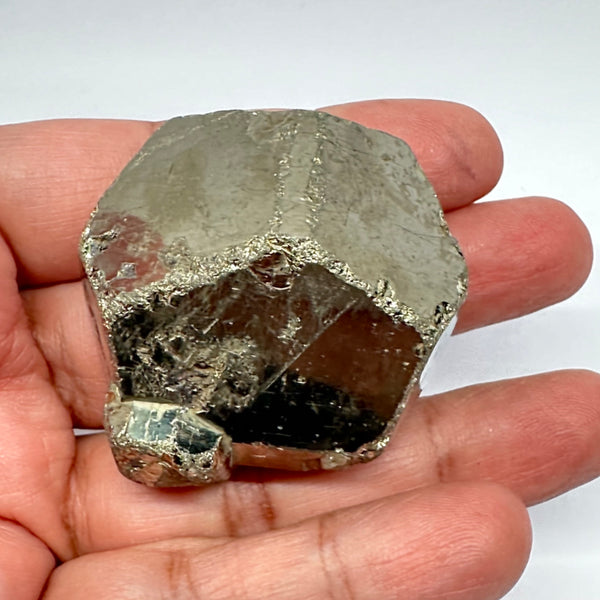 Pyrite, 142.70gm, Merelani, Tanzania, Untreated Unheated, same mines as Tanzanite, natural mirror crystal faces