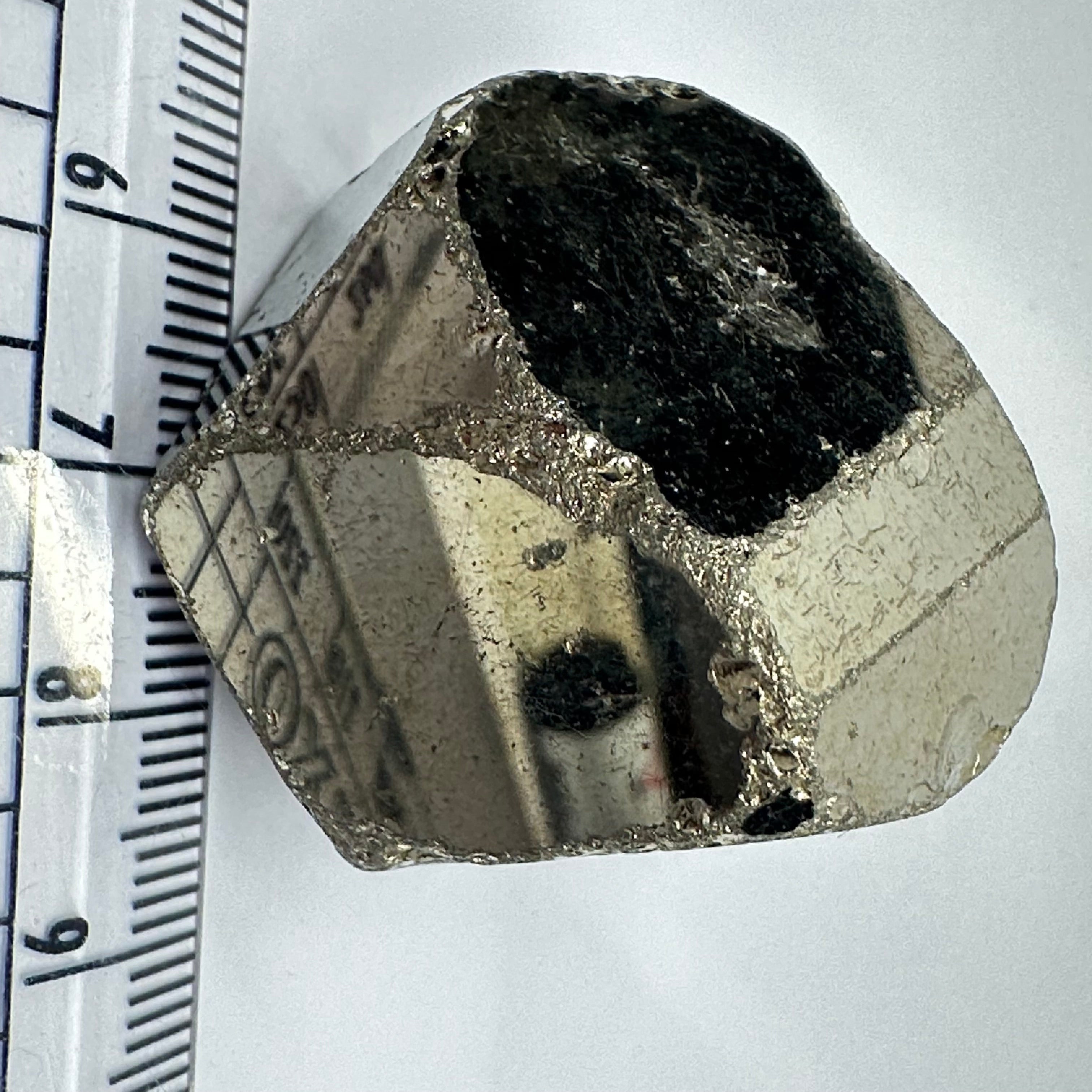 Pyrite, 92.50gm, Merelani, Tanzania, Untreated Unheated, same mines as Tanzanite, natural mirror crystal faces