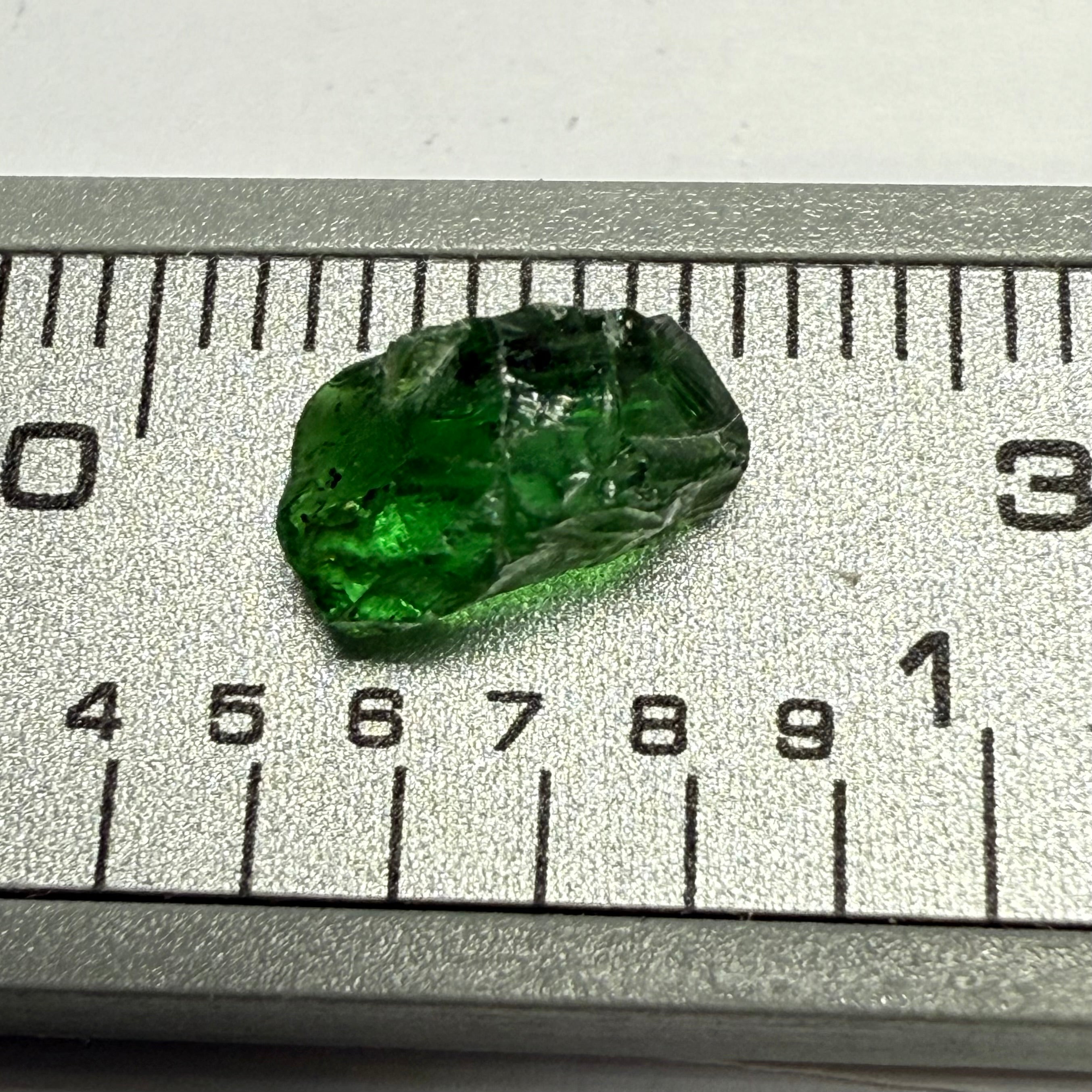 Tsavorite Garnet, Tanzania, 1.44ct, Untreated Unheated, VS