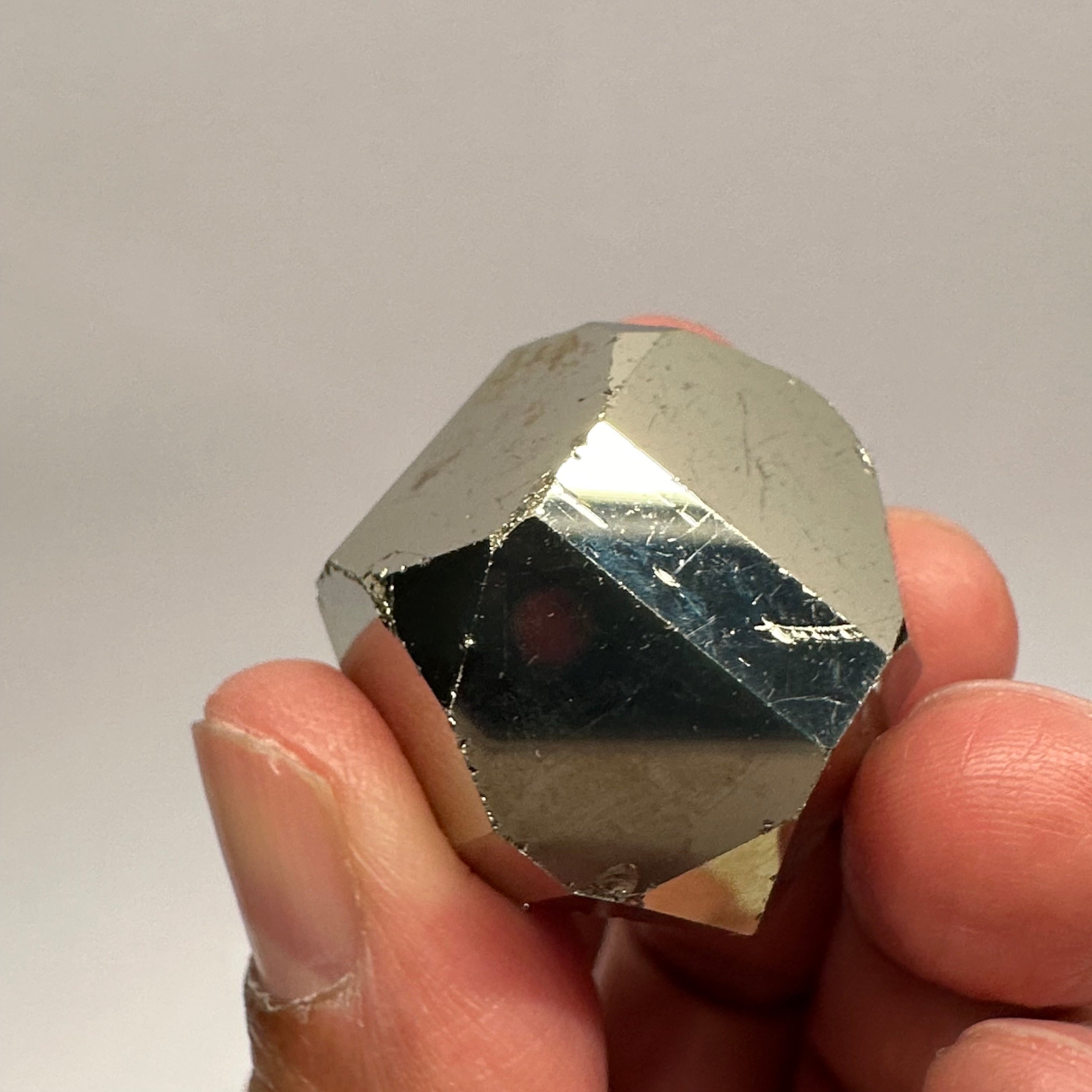 Pyrite, 52.70gm, Merelani, Tanzania, Untreated Unheated, same mines as Tanzanite, natural mirror crystal faces.