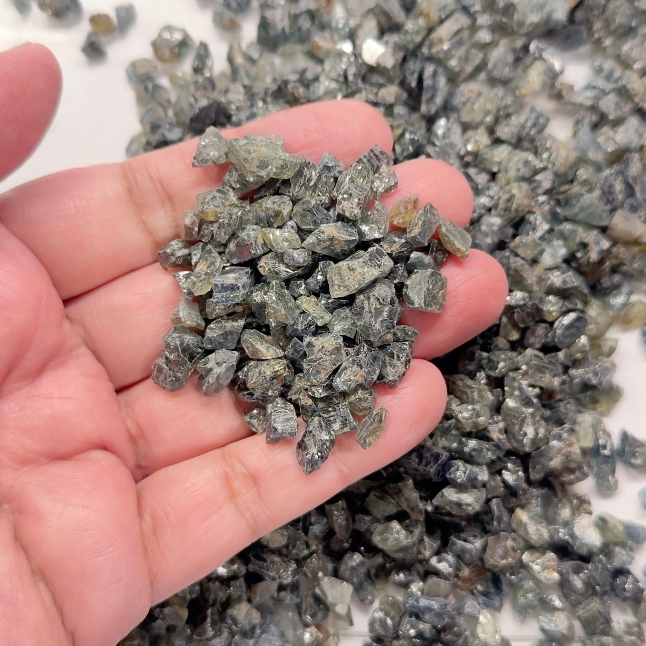 Kenyan Sapphire Lot, Garbatulla Mines, Northern Kenya, Untreated Unheated, specimen grade, or set as is in jewellery, no faceting rough in this lot, 358.10gm lot