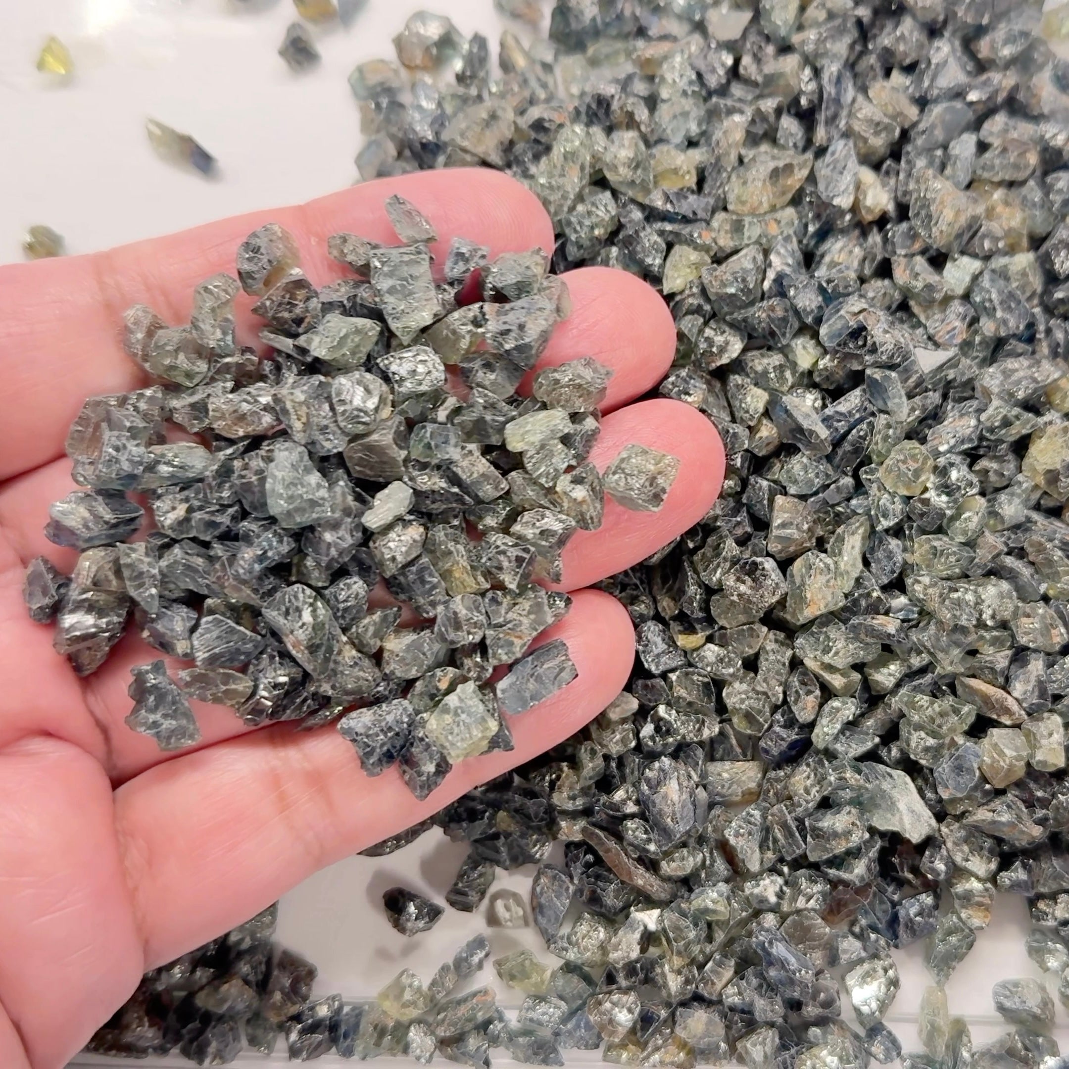 Kenyan Sapphire Lot, Garbatulla Mines, Northern Kenya, Untreated Unheated, specimen grade, or set as is in jewellery, no faceting rough in this lot, 358.10gm lot