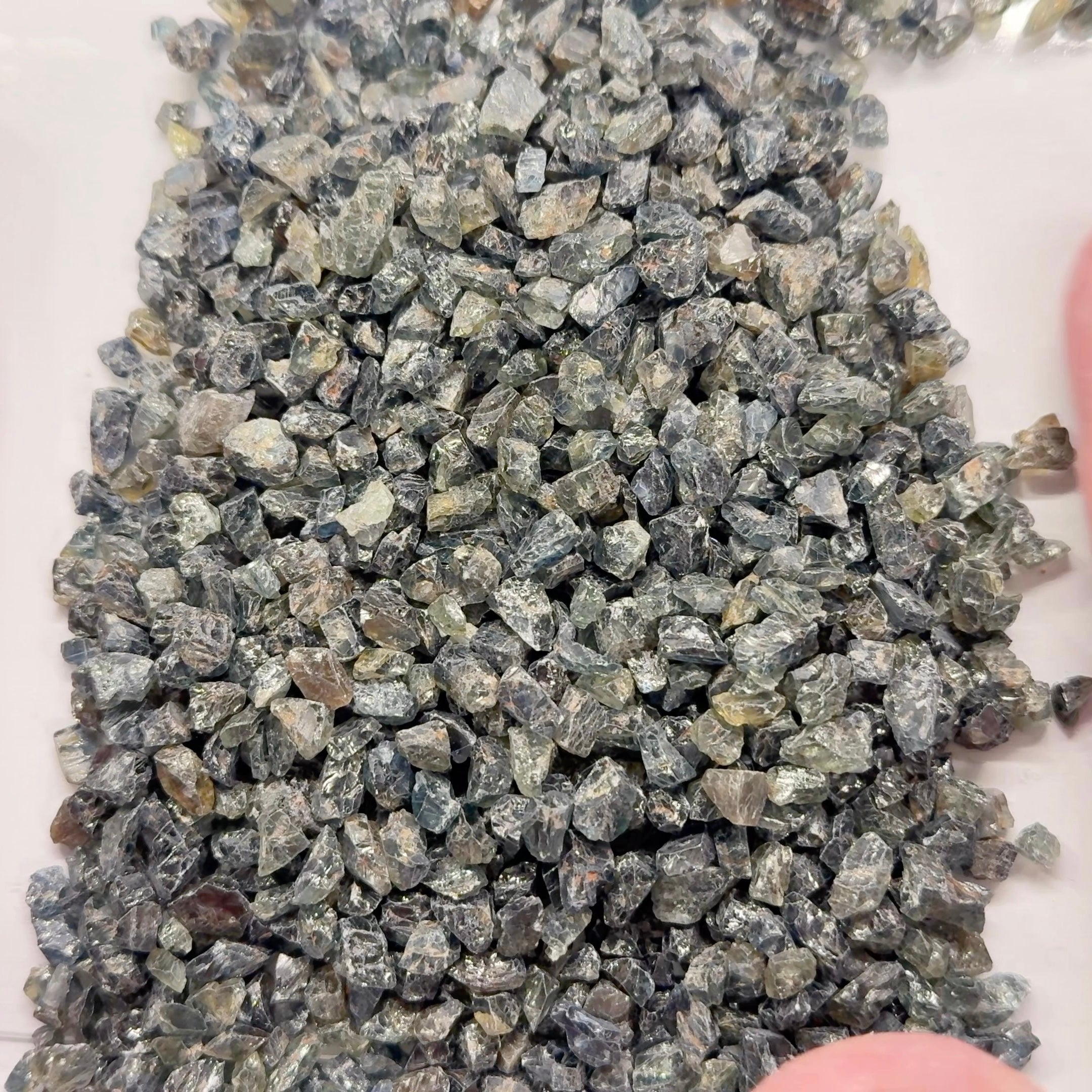 Kenyan Sapphire Lot, Garbatulla Mines, Northern Kenya, Untreated Unheated, specimen grade, or set as is in jewellery, no faceting rough in this lot, 358.10gm lot