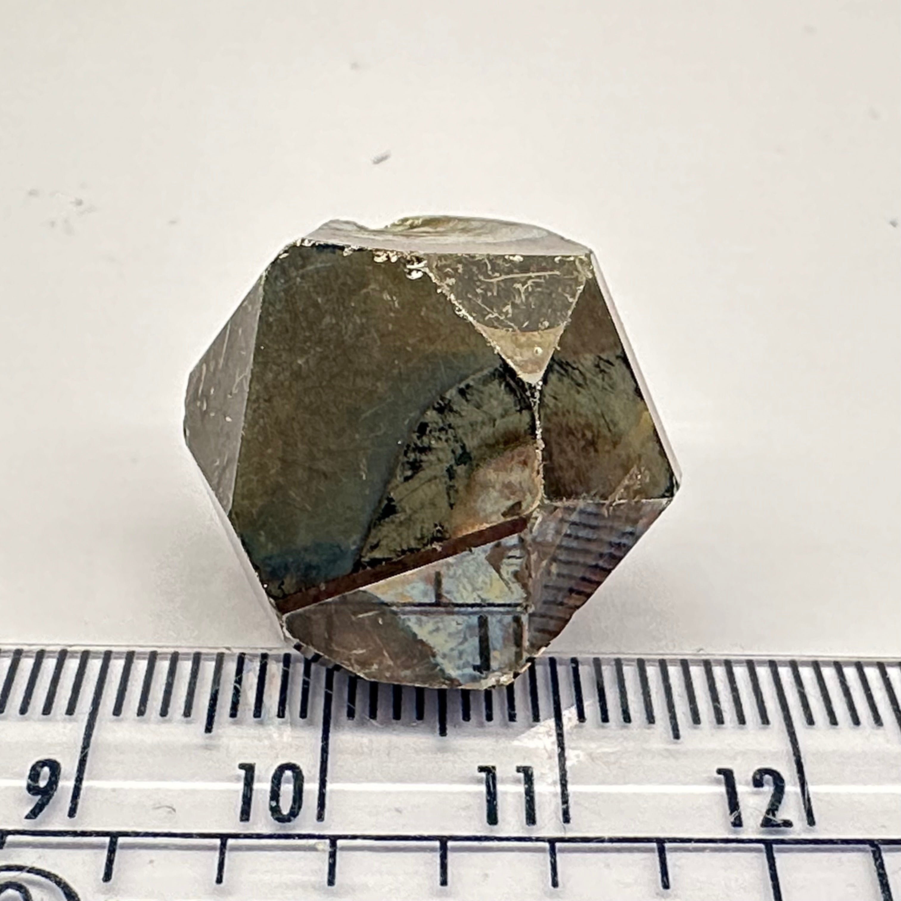 Pyrite, Merelani, 20.10gm, Tanzania, Untreated Unheated, same mines as Tanzanite, natural mirror crystal faces.