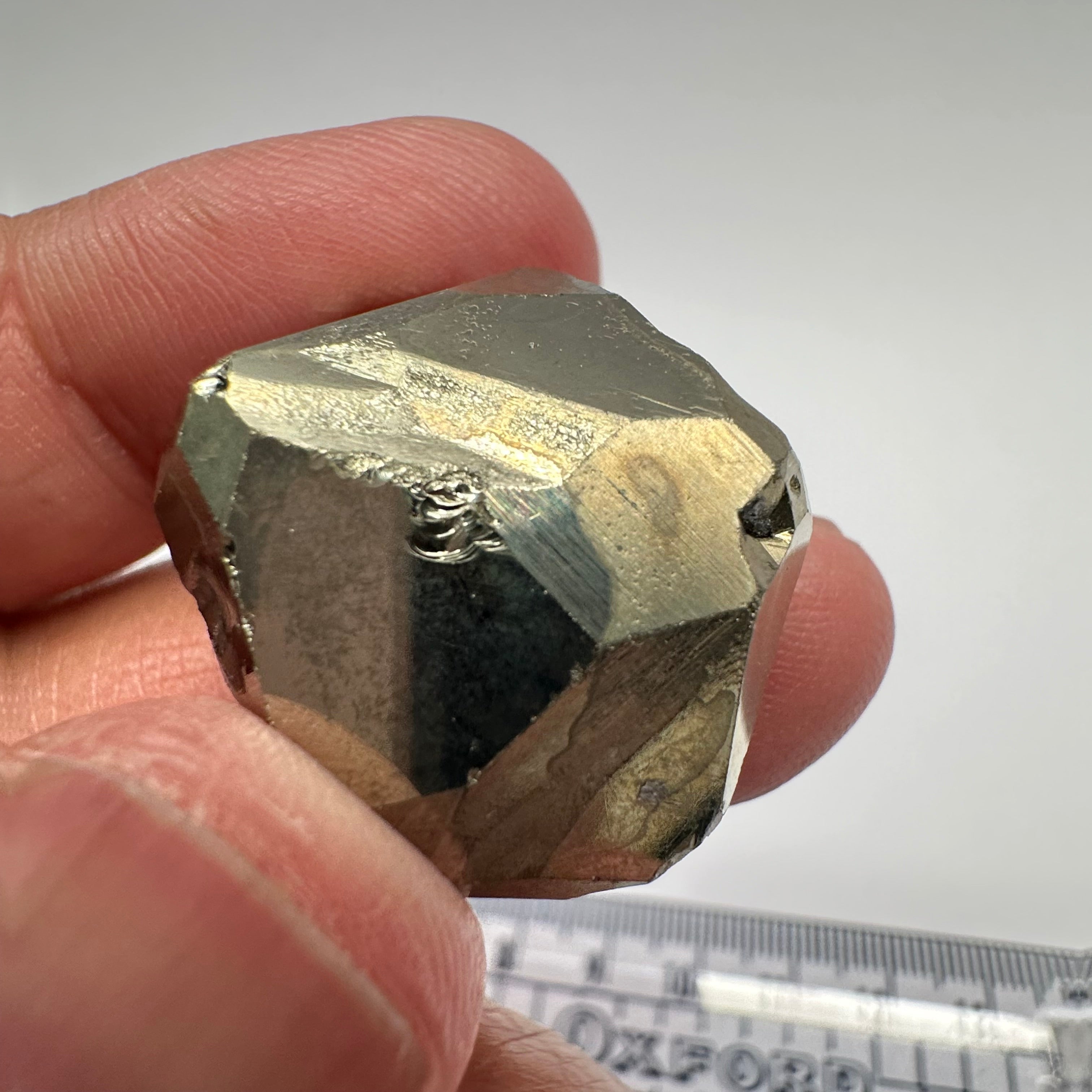 Pyrite, 21.20gm, Merelani, Tanzania, Untreated Unheated, same mines as Tanzanite, natural mirror crystal faces