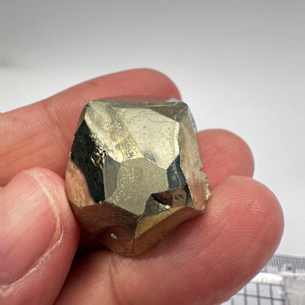 Pyrite, 21.20gm, Merelani, Tanzania, Untreated Unheated, same mines as Tanzanite, natural mirror crystal faces