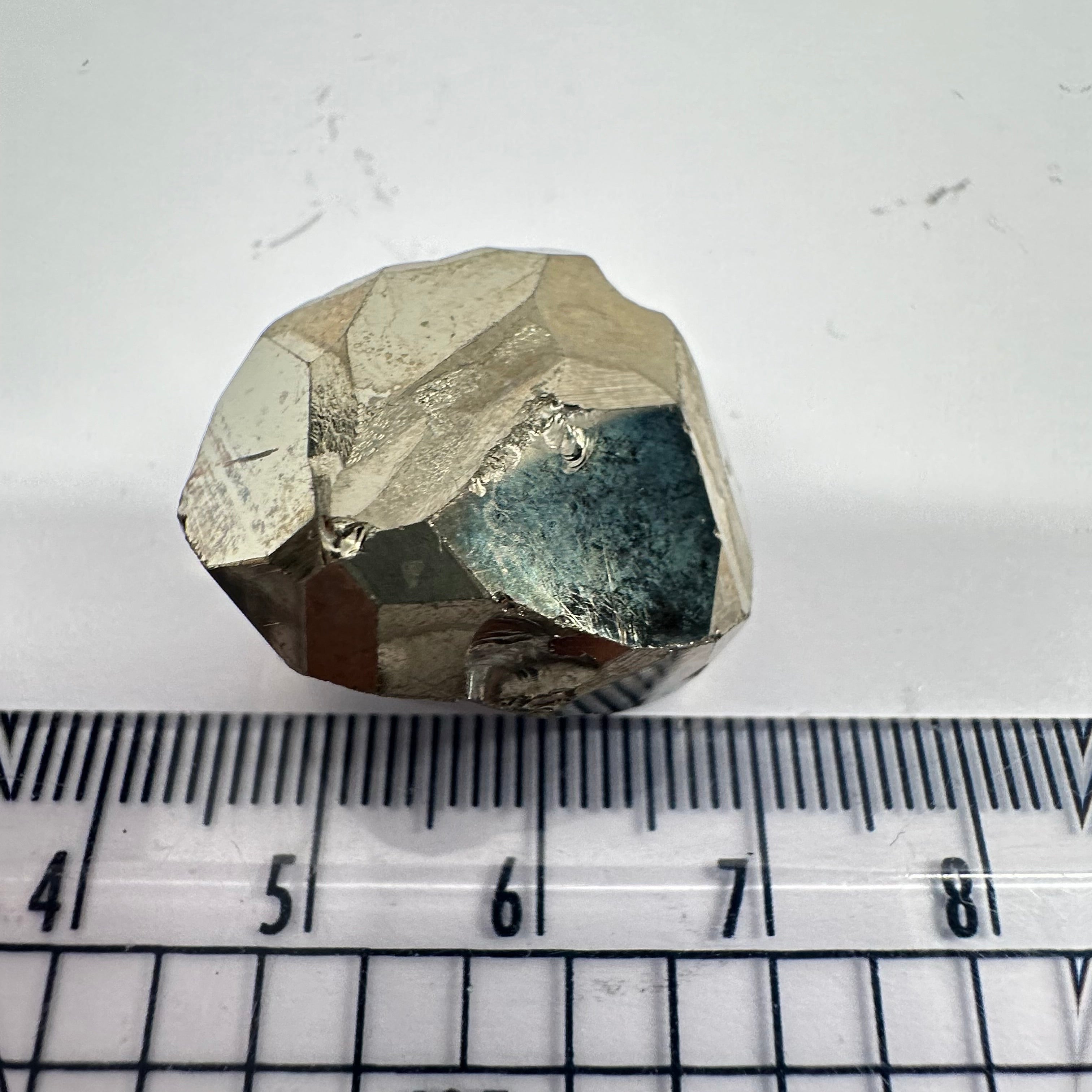 Pyrite, 21.20gm, Merelani, Tanzania, Untreated Unheated, same mines as Tanzanite, natural mirror crystal faces