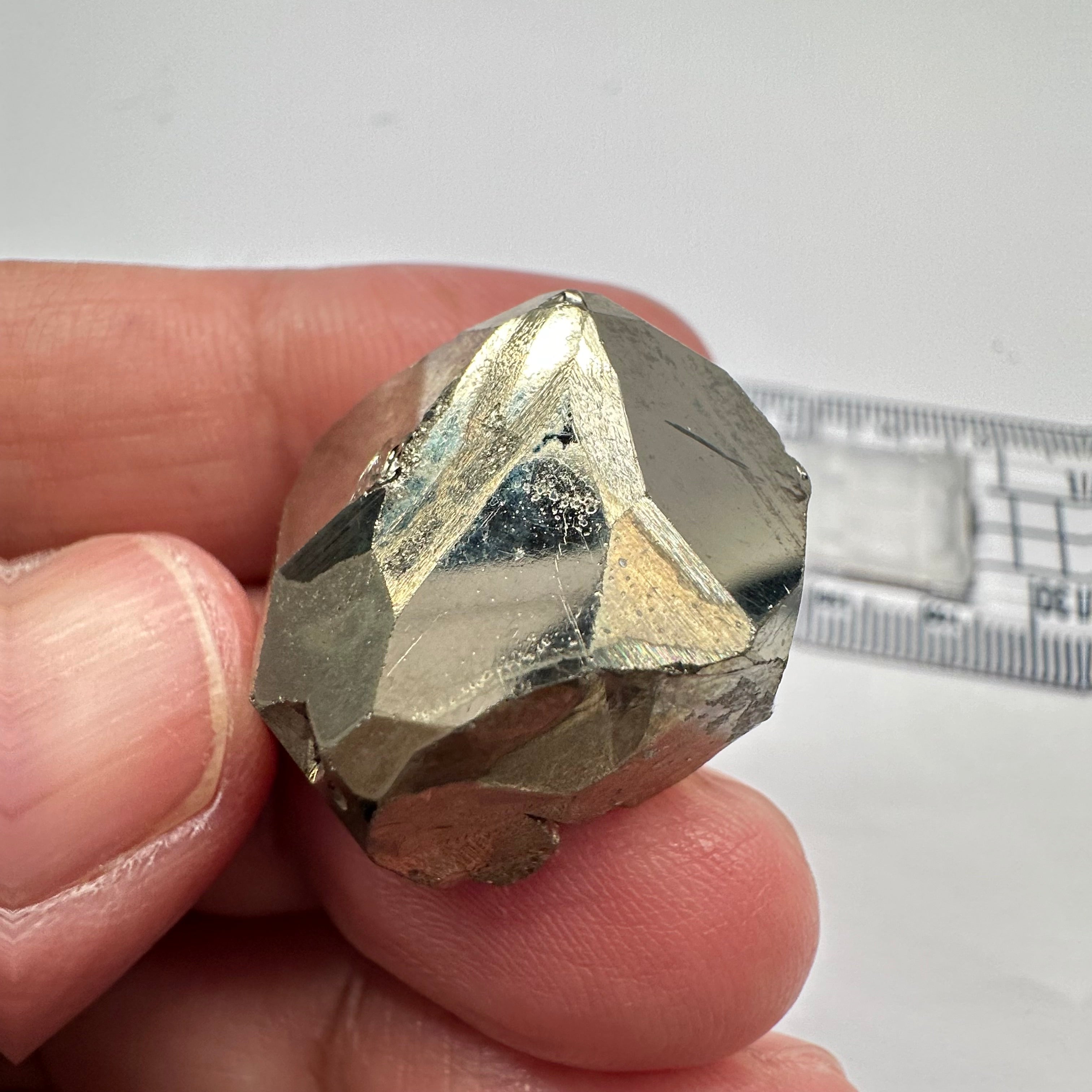 Pyrite, 21.20gm, Merelani, Tanzania, Untreated Unheated, same mines as Tanzanite, natural mirror crystal faces