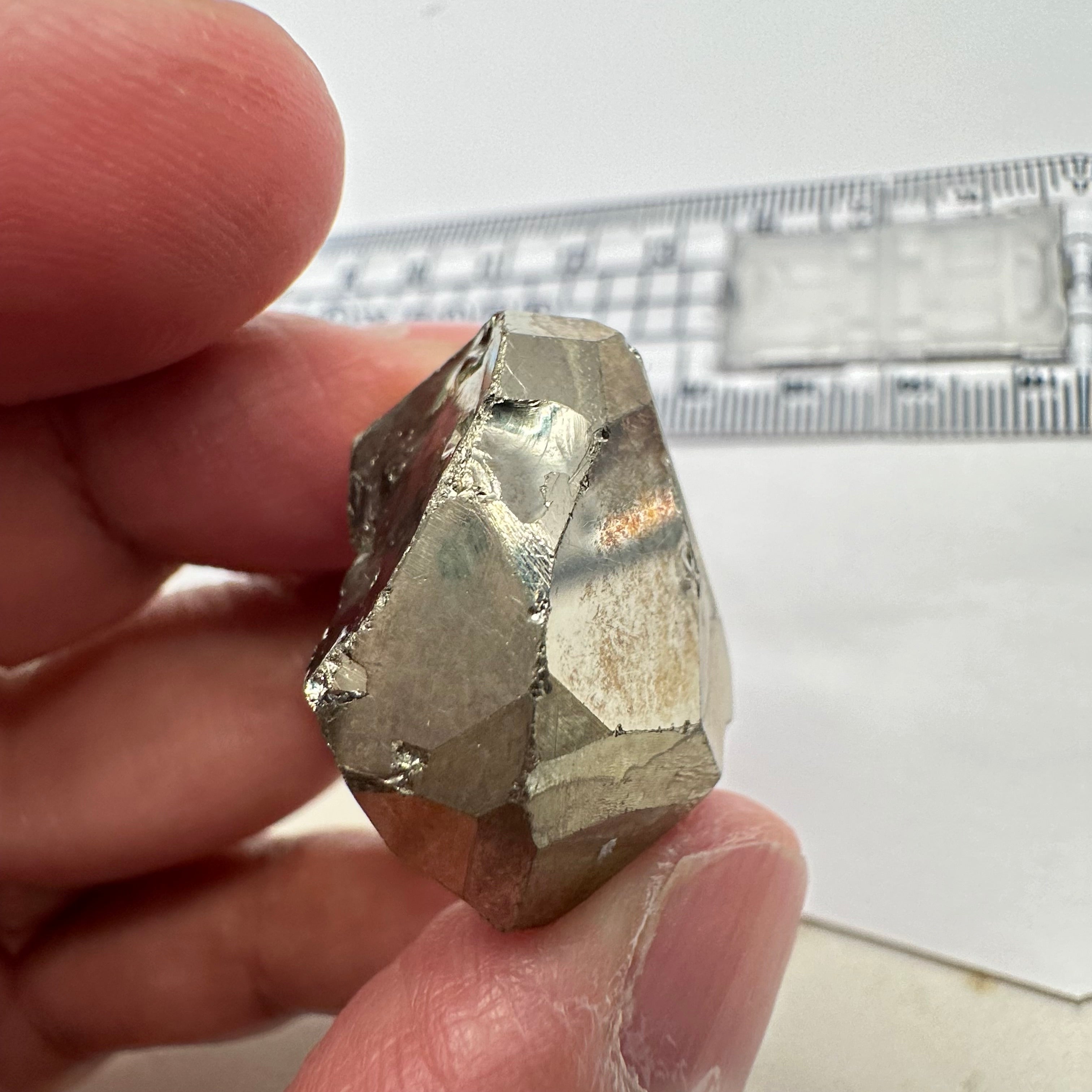 Pyrite, 21.20gm, Merelani, Tanzania, Untreated Unheated, same mines as Tanzanite, natural mirror crystal faces