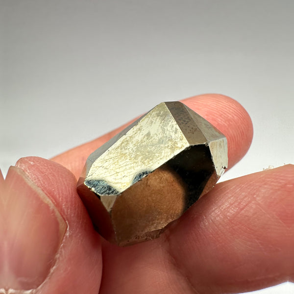 Pyrite, 13.60gm, Merelani, Tanzania, Untreated Unheated, same mines as Tanzanite, natural mirror crystal faces.