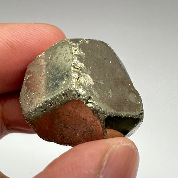 Pyrite, 35.40gm, Merelani, Tanzania, Untreated Unheated, same mines as Tanzanite, natural mirror crystal faces.