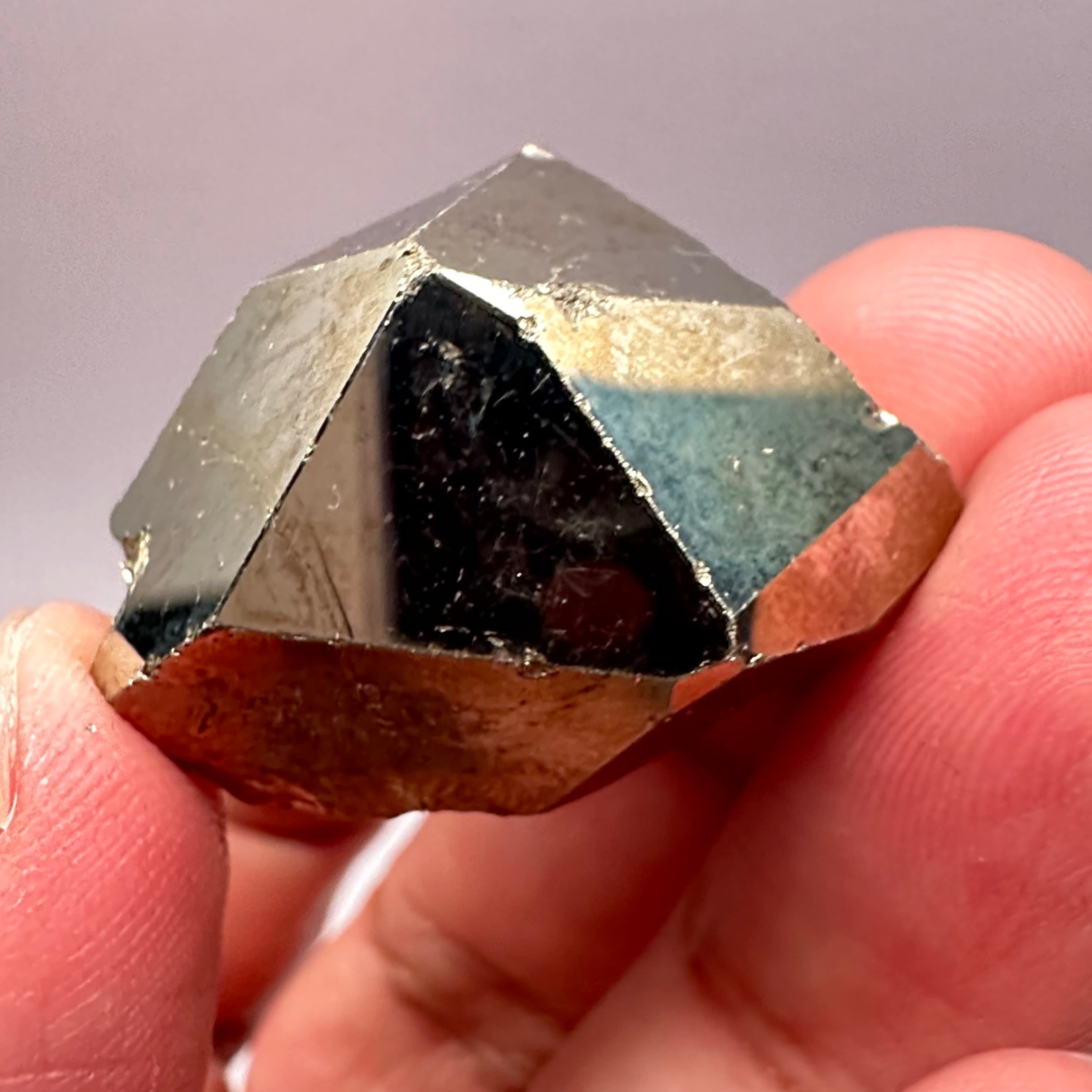 Pyrite, 31.50gm, Merelani, Tanzania, Untreated Unheated, same mines as Tanzanite, natural mirror crystal faces.