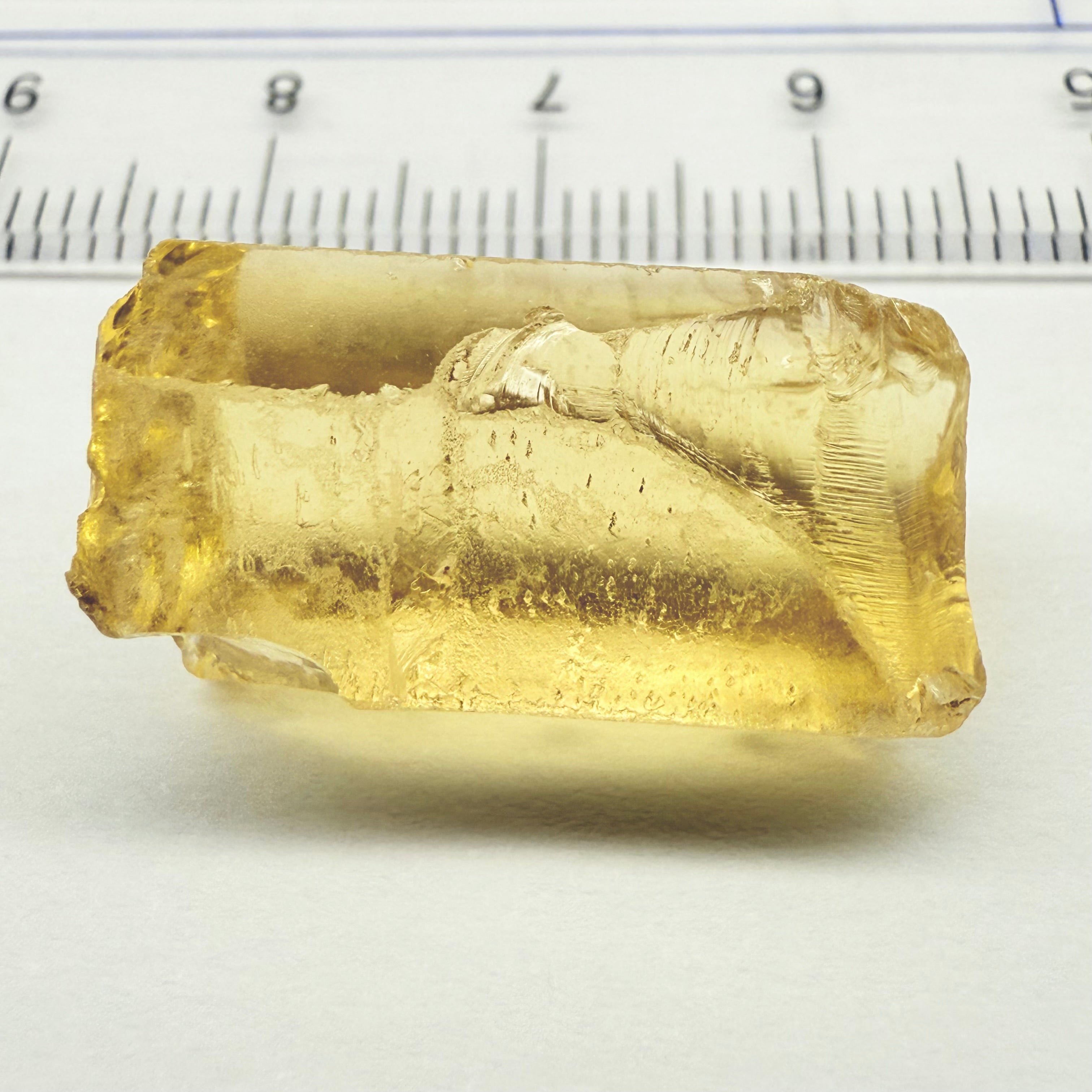 Citrine, 27.52ct, Zambia, Untreated Unheated, VVS-IF