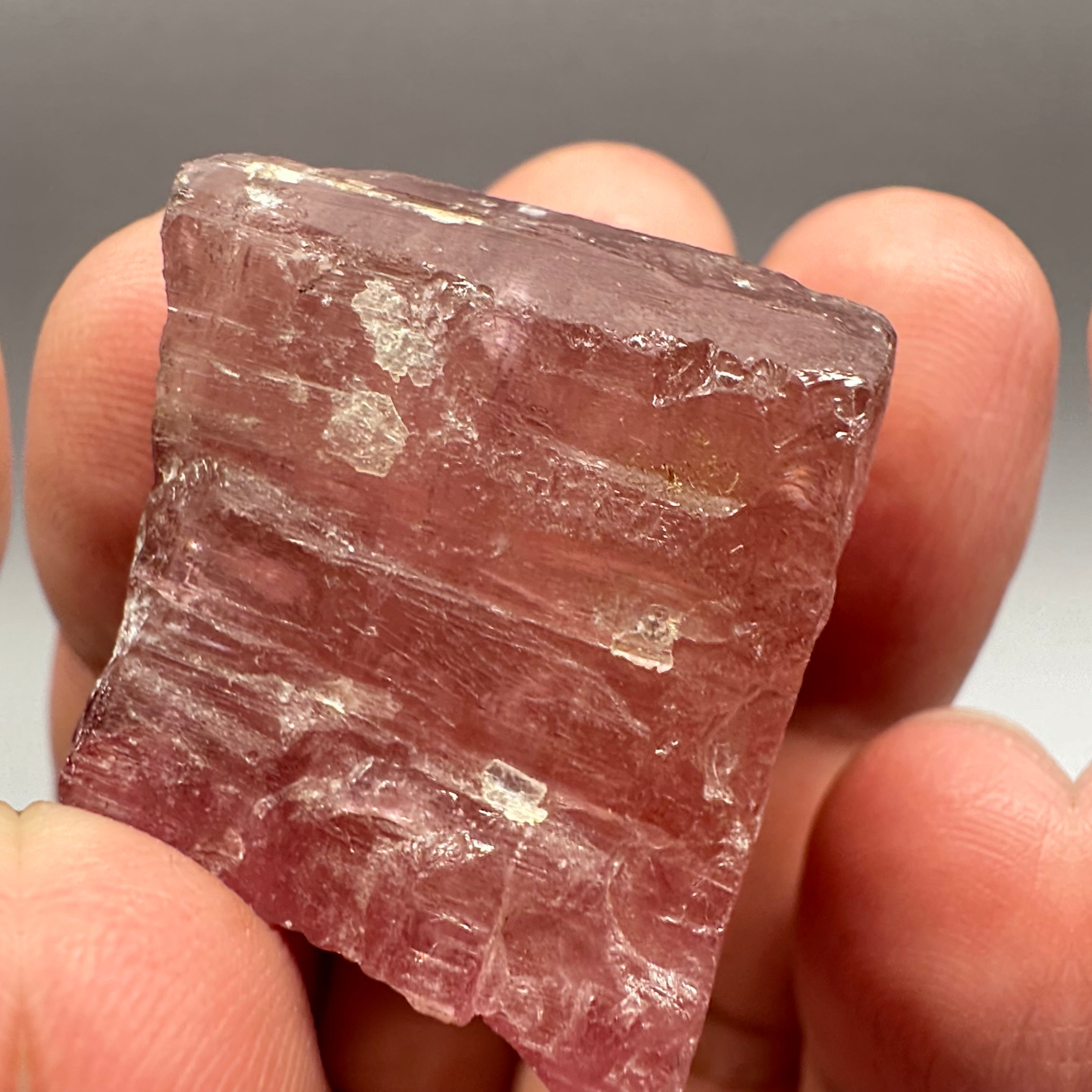 Tourmaline Crystal, 25.90gm, Untreated Unheated, cab/specimen grade