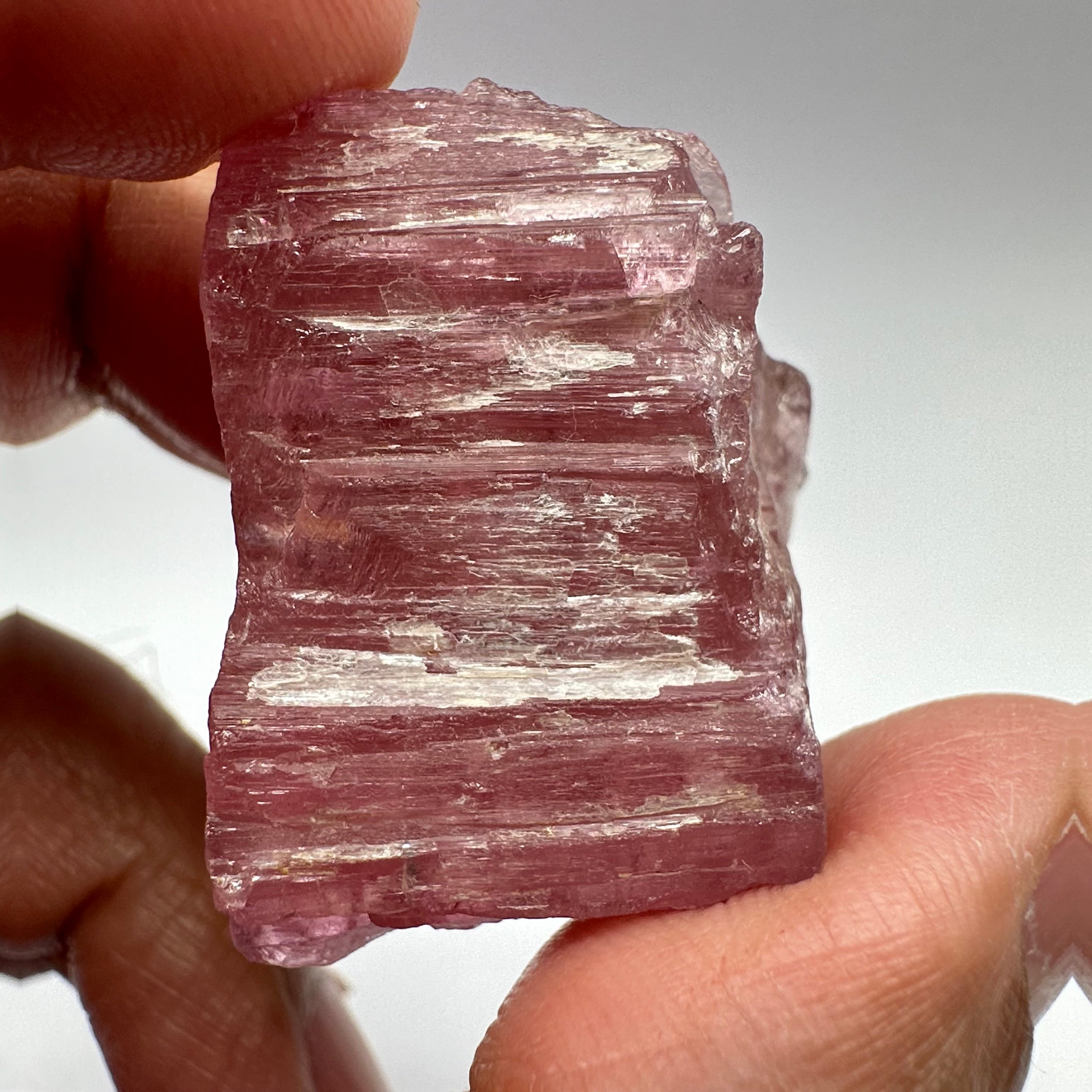 Tourmaline Crystal, 25.90gm, Untreated Unheated, cab/specimen grade